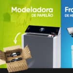 Banner de serviços - fragmentadora de papel profissional e industrial - Modeladora de Papelão - Destruição de HD - Locação de Fragmentadora